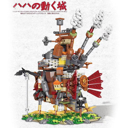 Large Howl's Moving Castle Building Set