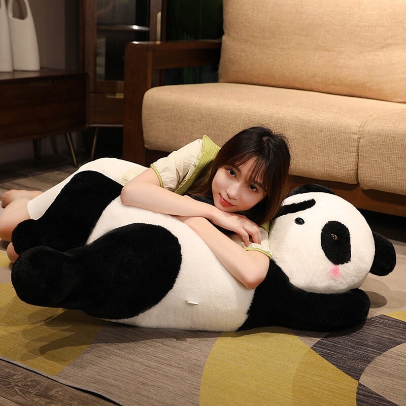 Laying Panda Plush