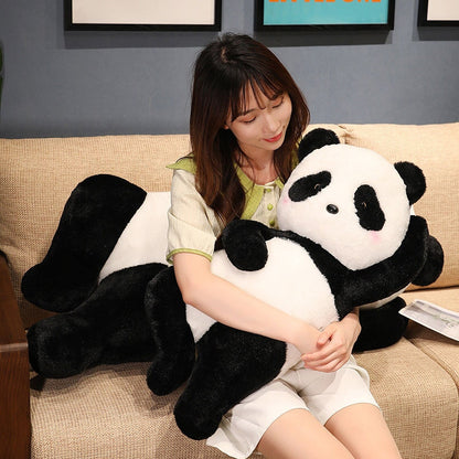 Laying Panda Plush