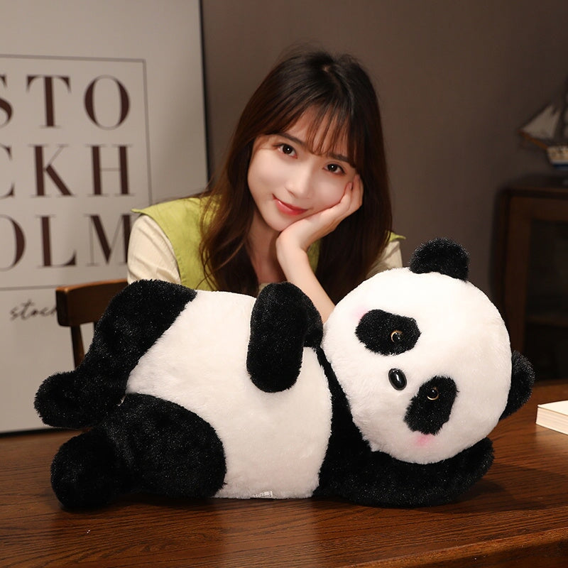 Laying Panda Plush