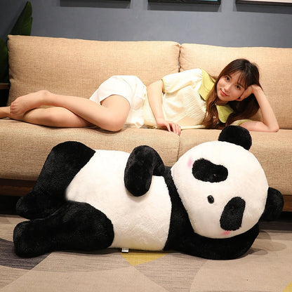 Laying Panda Plush