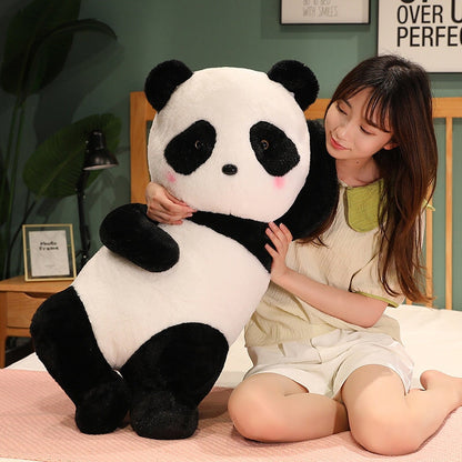 Laying Panda Plush