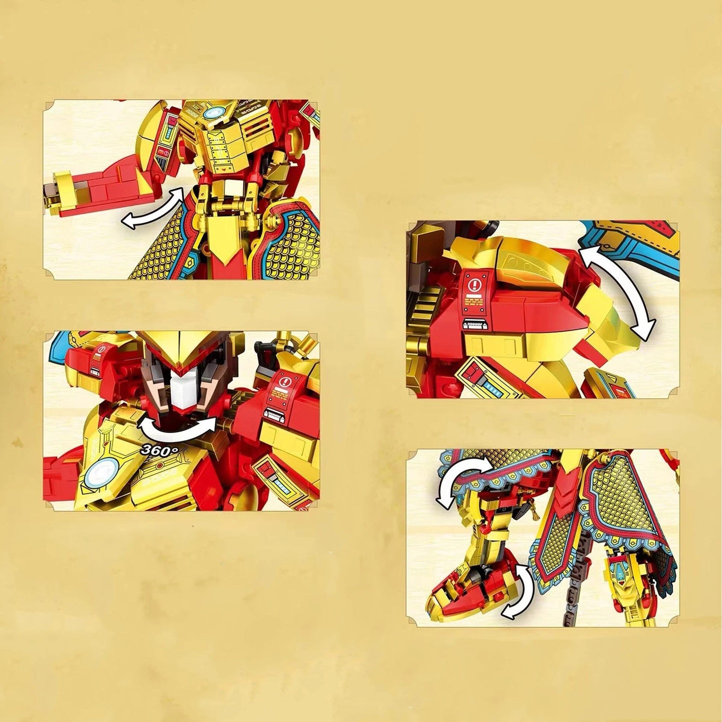 Legendary Mecha Royal Monkey King Wukong Building Sets