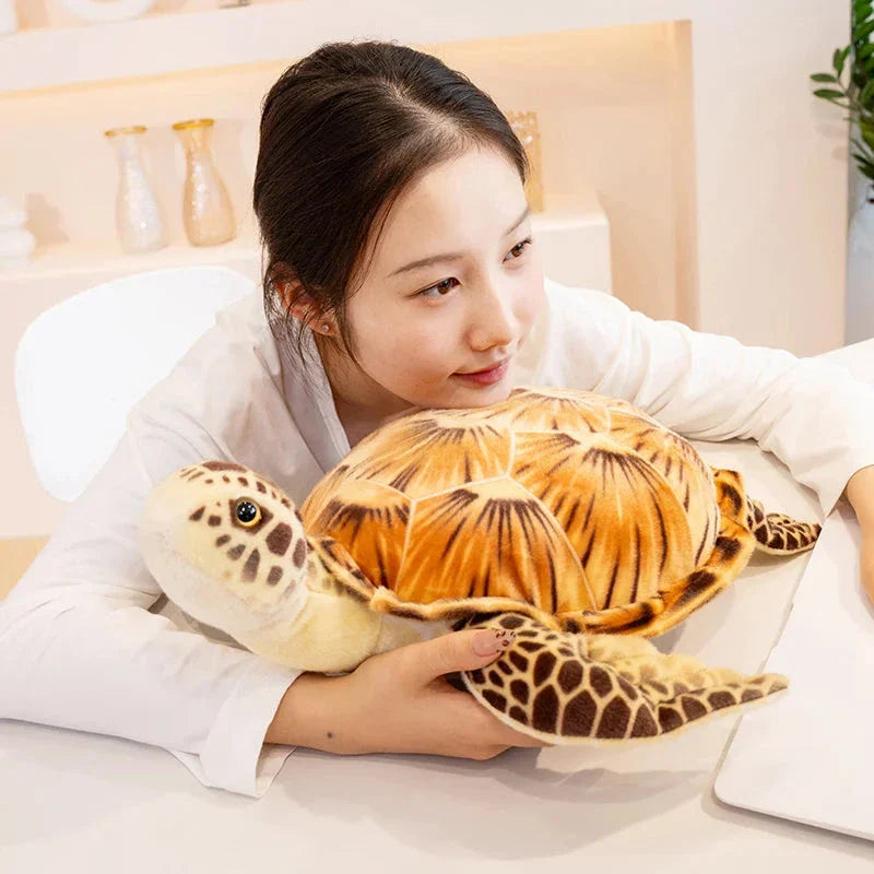 Lifelike Sea Turtle Plushies