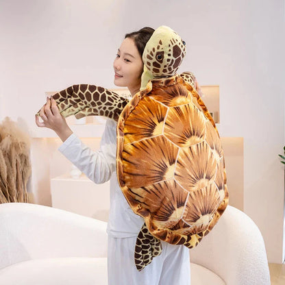 Lifelike Sea Turtle Plushies