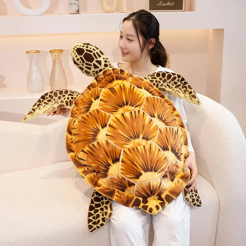 Lifelike Sea Turtle Plushies