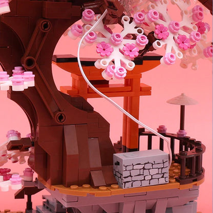 Romantic Light Up Japanese Cherry Blossom Tree Building Sets | Special Edition
