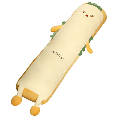 Long Burrito Wrap Bread Plushie