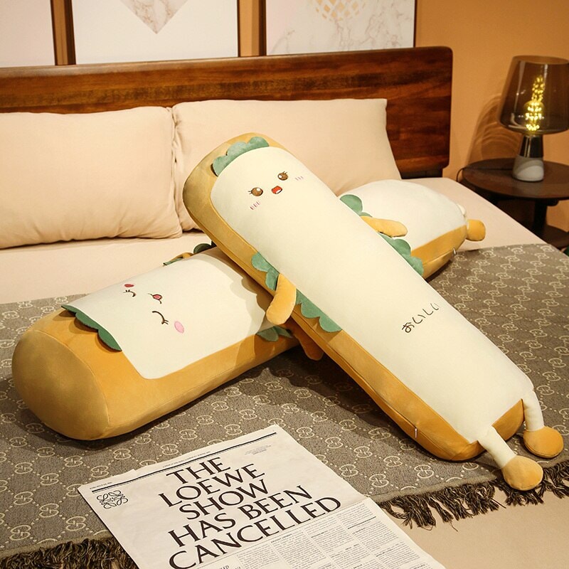 Long Burrito Wrap Bread Plushie