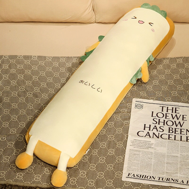 Long Burrito Wrap Bread Plushie