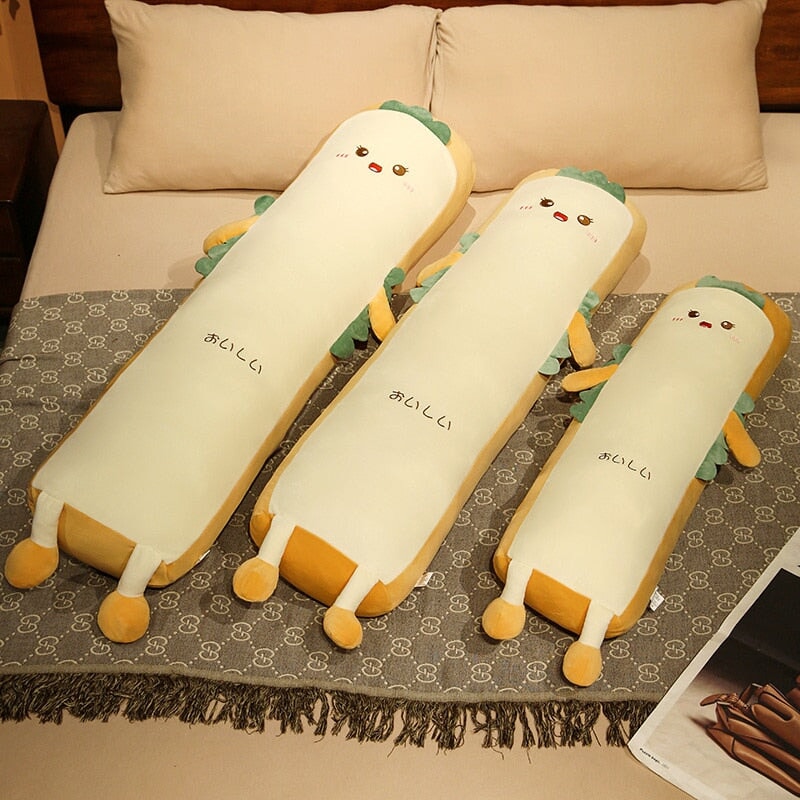 Long Burrito Wrap Bread Plushie