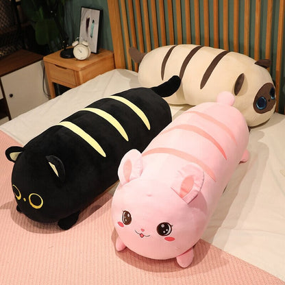 Long Cat Bunny Bread Snuggly Buddies