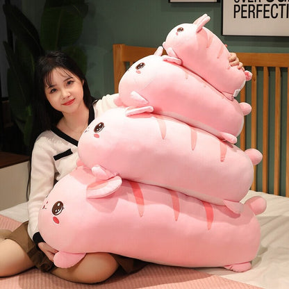 Long Cat Bunny Bread Snuggly Buddies