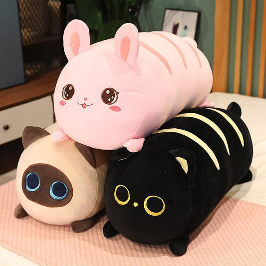 Long Cat Bunny Bread Snuggly Buddies