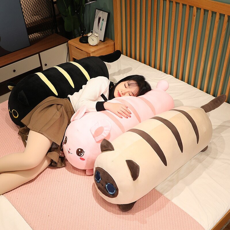 Long Cat Bunny Bread Snuggly Buddies