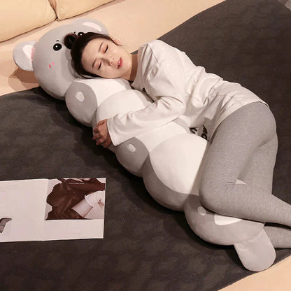 Long Caterpillar Cat Koala Elephant Plushie Collection