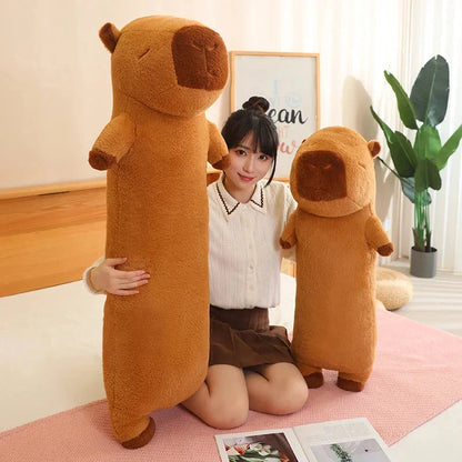 Long Fluffy Cute Capybara Plushies