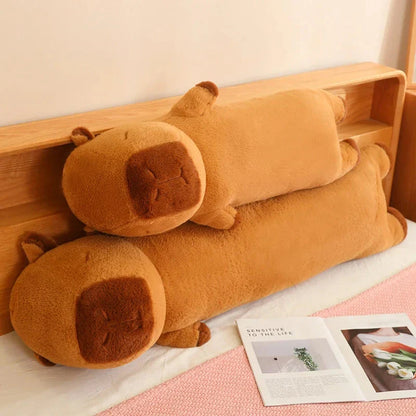 Long Fluffy Cute Capybara Plushies