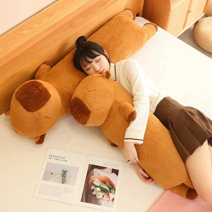 Long Fluffy Cute Capybara Plushies