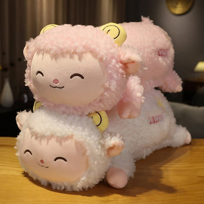 Long Fluffy 'Happy' Alpaca Llama Plush