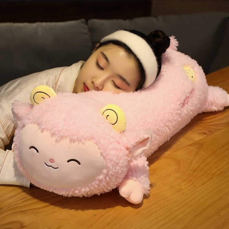 Long Fluffy 'Happy' Alpaca Llama Plush