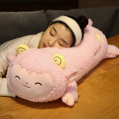 Long Fluffy 'Happy' Alpaca Llama Plush