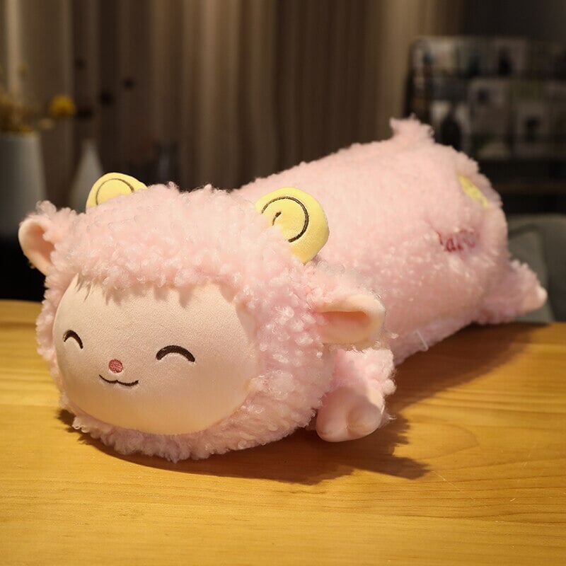 Long Fluffy 'Happy' Alpaca Llama Plush