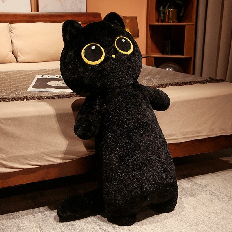 Long Fluffy Huge Cat Family Plushies