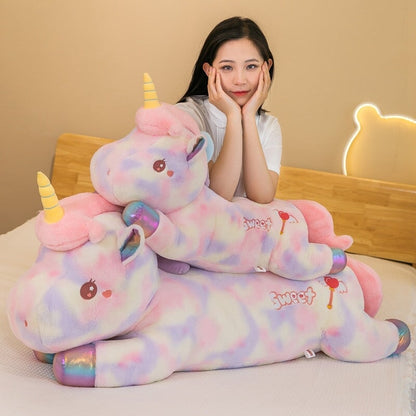 Long Galaxy Unicorn Plushies