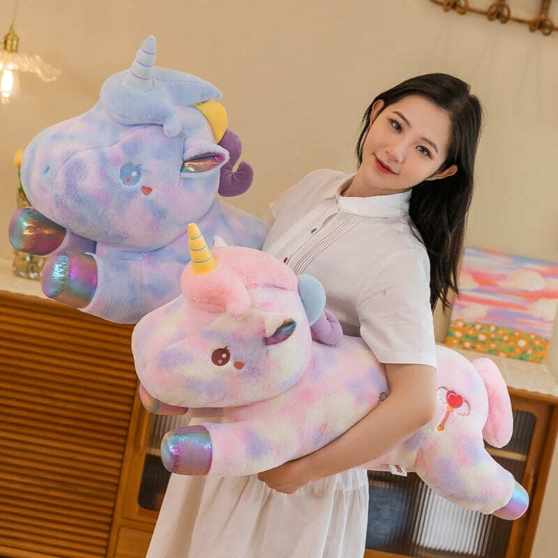 Long Galaxy Unicorn Plushies