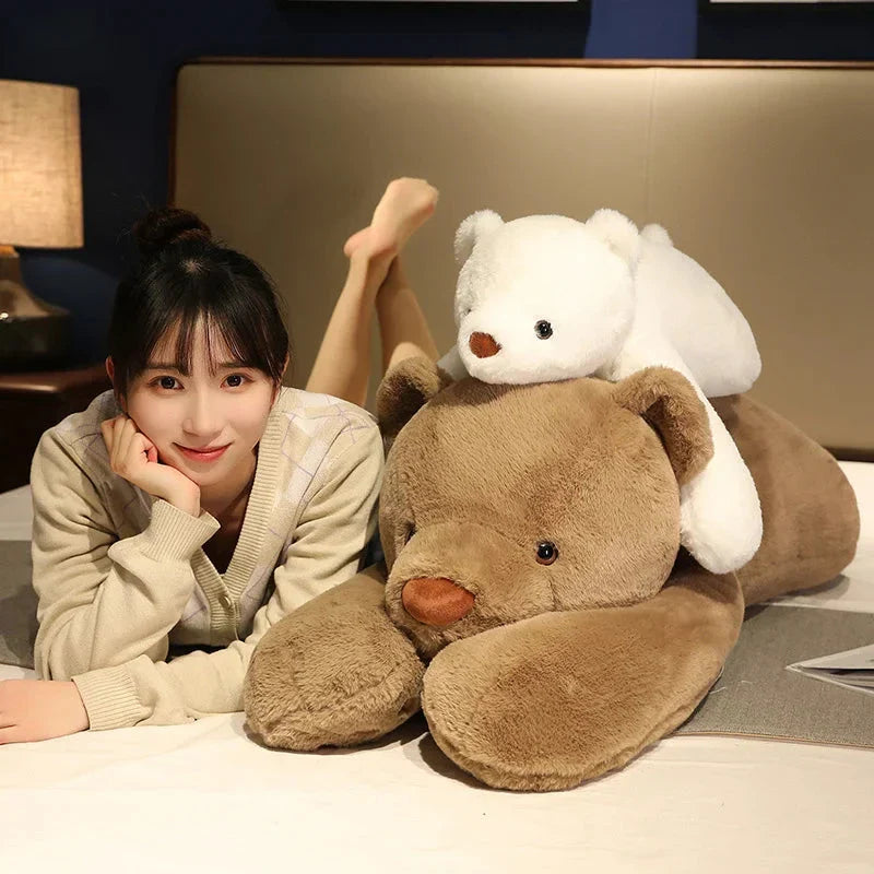 Long Giant Cuddly Teddy Bear Panda Polar Bear Plushies