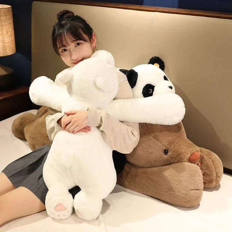 Long Giant Cuddly Teddy Bear Panda Polar Bear Plushies
