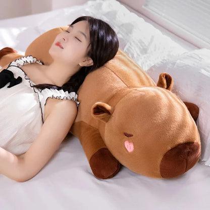 Long Kawaii Angel Capybara Plushies