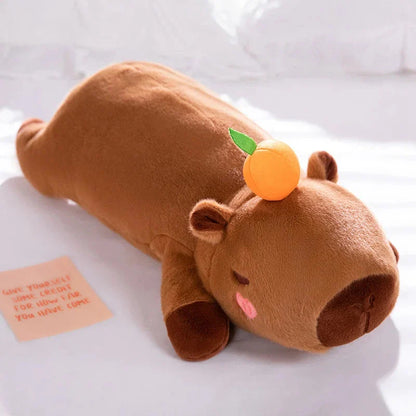 Long Kawaii Angel Capybara Plushies