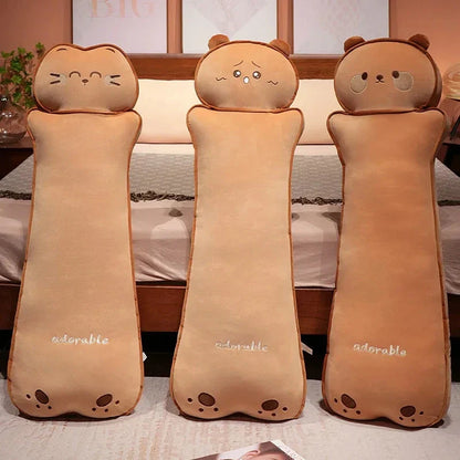 Long Kawaii Cat Bear Bread Plushies