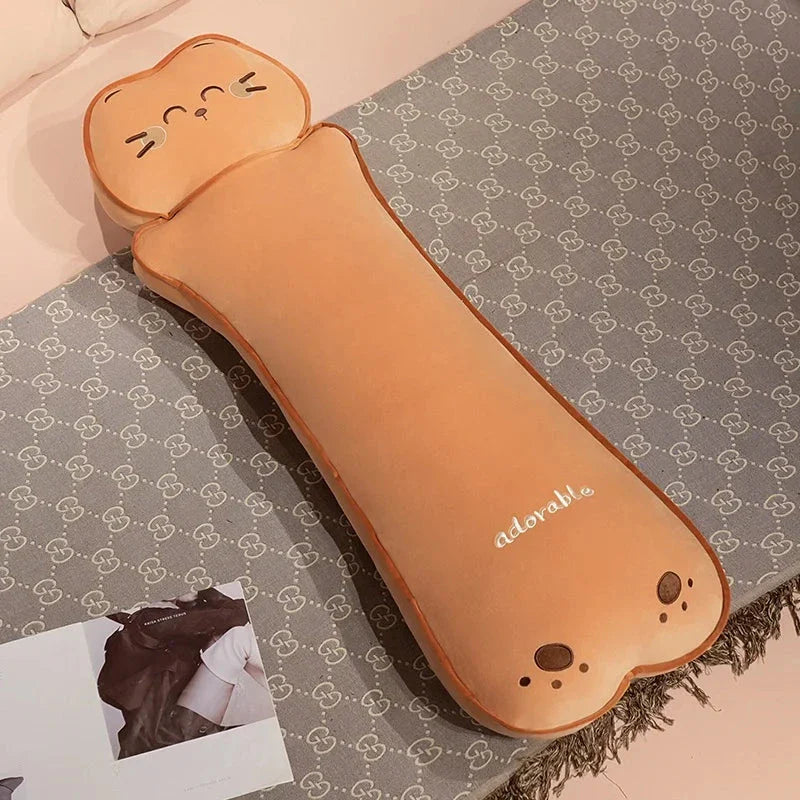 Long Kawaii Cat Bear Bread Plushies