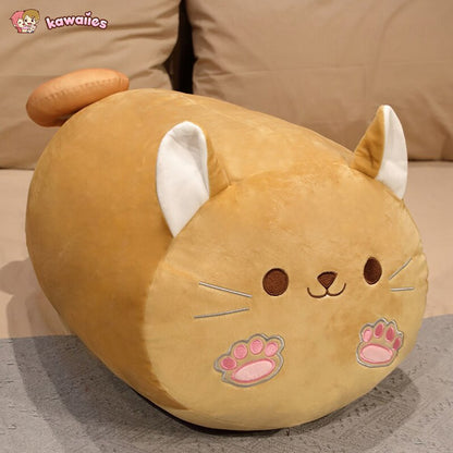 Long Kawaii Shiba Inu Cat Pillow Plush