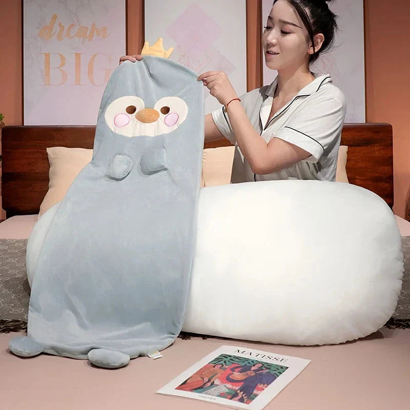 Long Kawaii Snuggly Animal Plushies