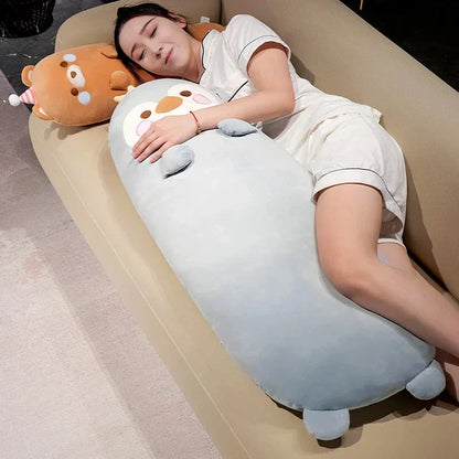 Long Kawaii Snuggly Animal Plushies