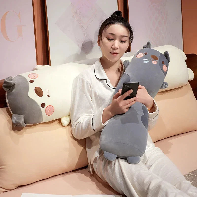 Long Kawaii Snuggly Dog Plushies