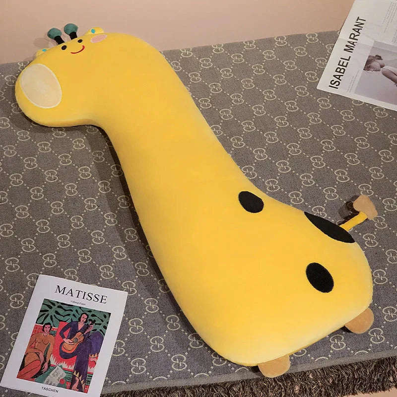 Long Pancake Dino Dog Crocodile Giraffe Pillow Plush