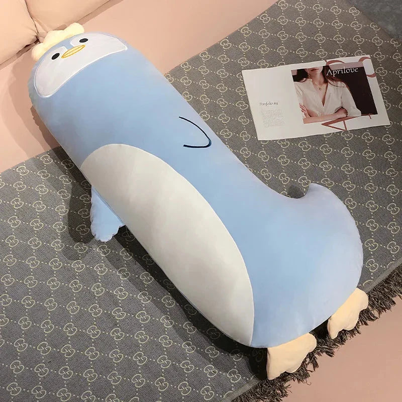 Long Penguin Shiba Pig Zebra Snuggle Buddy Plushies