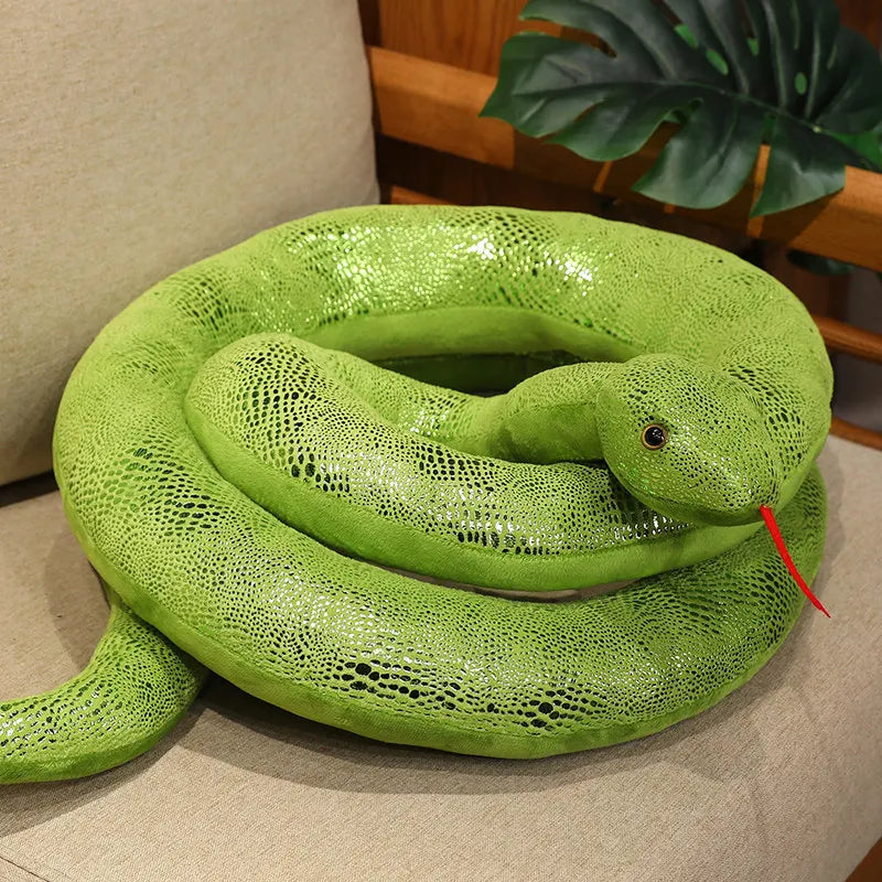 Long Shiny Snake Plushies