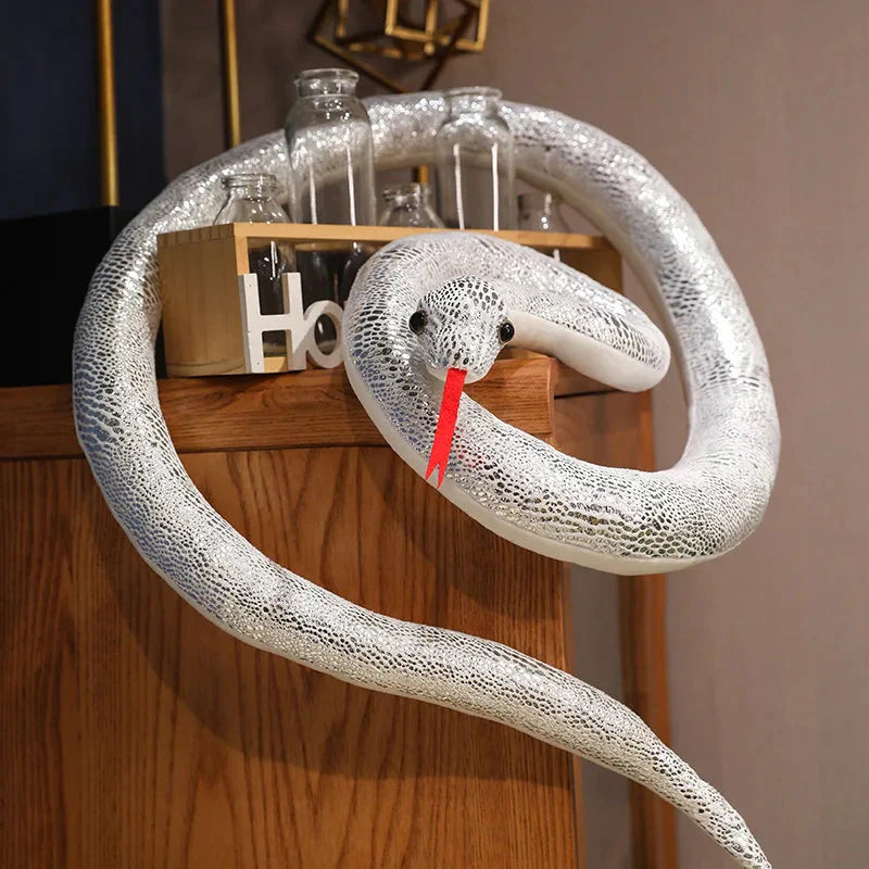 Long Shiny Snake Plushies