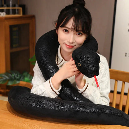 Long Shiny Snake Plushies