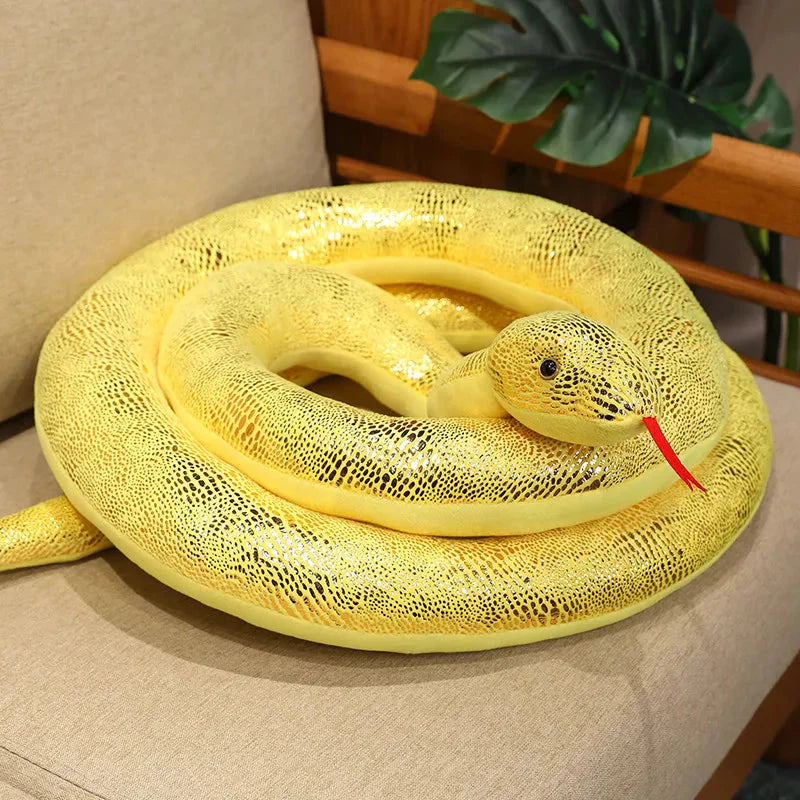 Long Shiny Snake Plushies