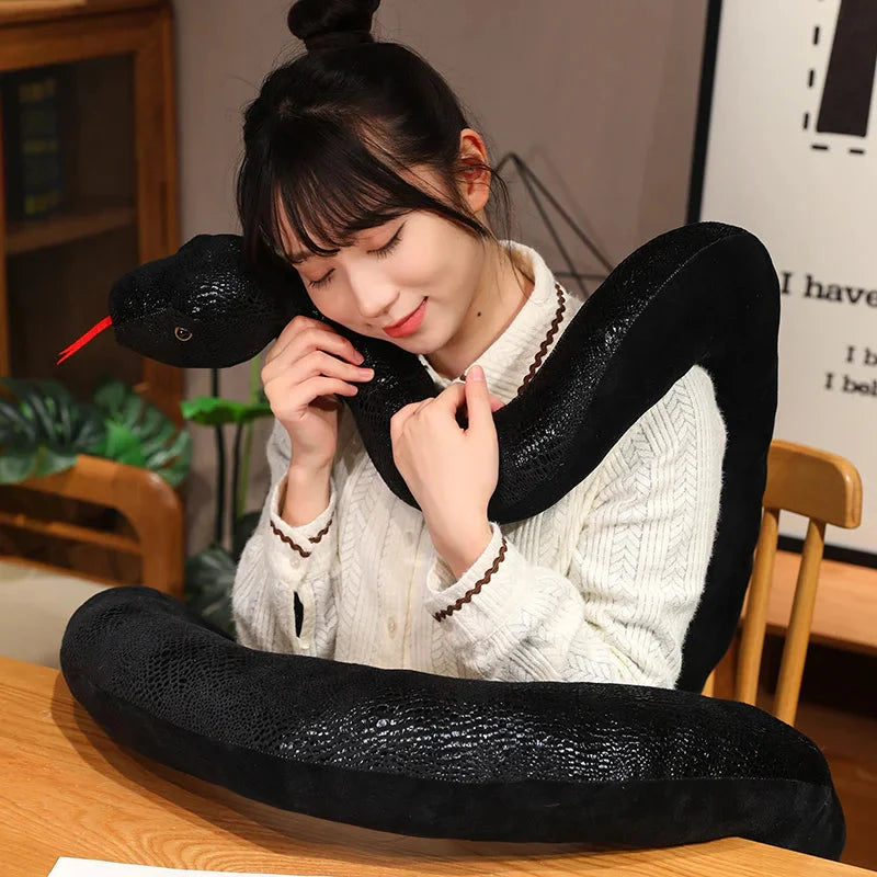 Long Shiny Snake Plushies