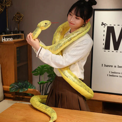 Long Shiny Snake Plushies