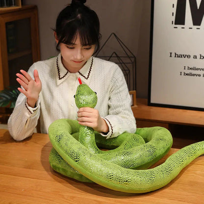 Long Shiny Snake Plushies