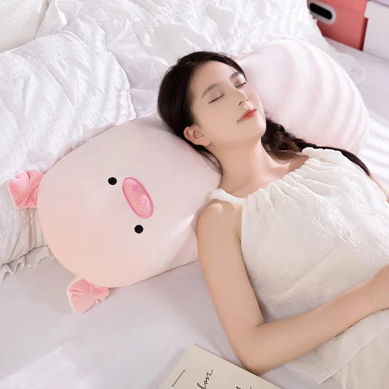 Long Snuggle Buddies Capybara Alpaca Pig Plushie